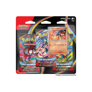 Blister Triplo Pokémon ME04 Caos Ascendente