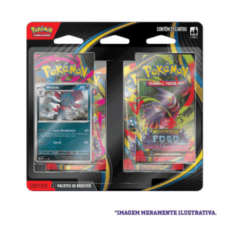 Blister Quádruplo Pokémon ME02 Fogo Fantasmagórico