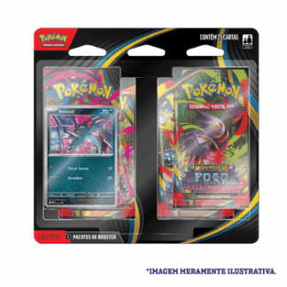 Blister Quádruplo Pokémon ME02 Fogo Fantasmagórico