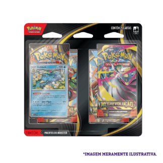 Blister Quádruplo Pokémon ME01 Megaevolução