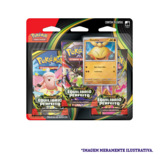 Blister Triplo Pokémon ME03 Equilíbrio Perfeito