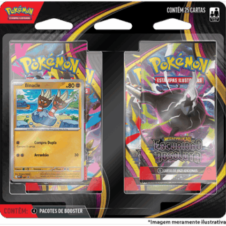 Blister Quádruplo Pokémon ME05 Escuridão Absoluta